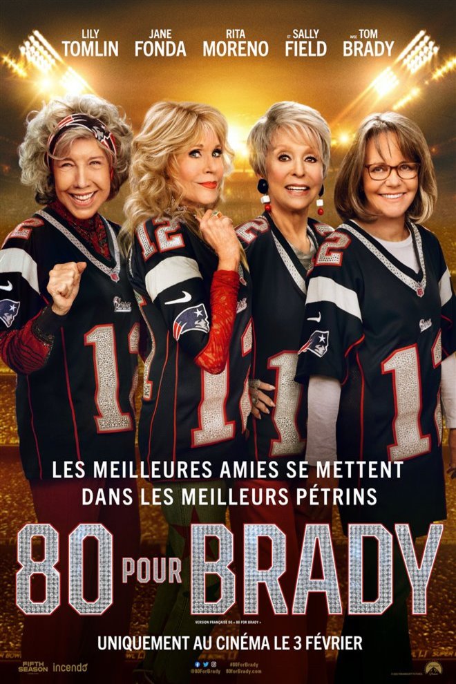 L'affiche du film 80 pour Brady
