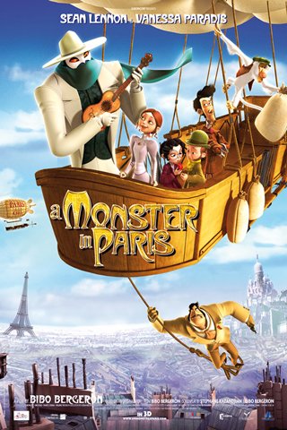 L'affiche du film A Monster in Paris