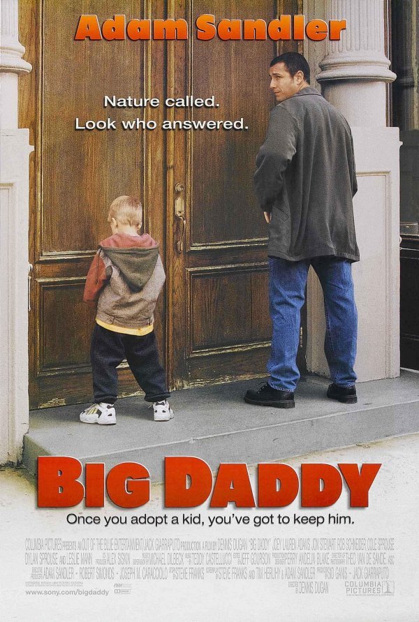 L'affiche du film Big Daddy