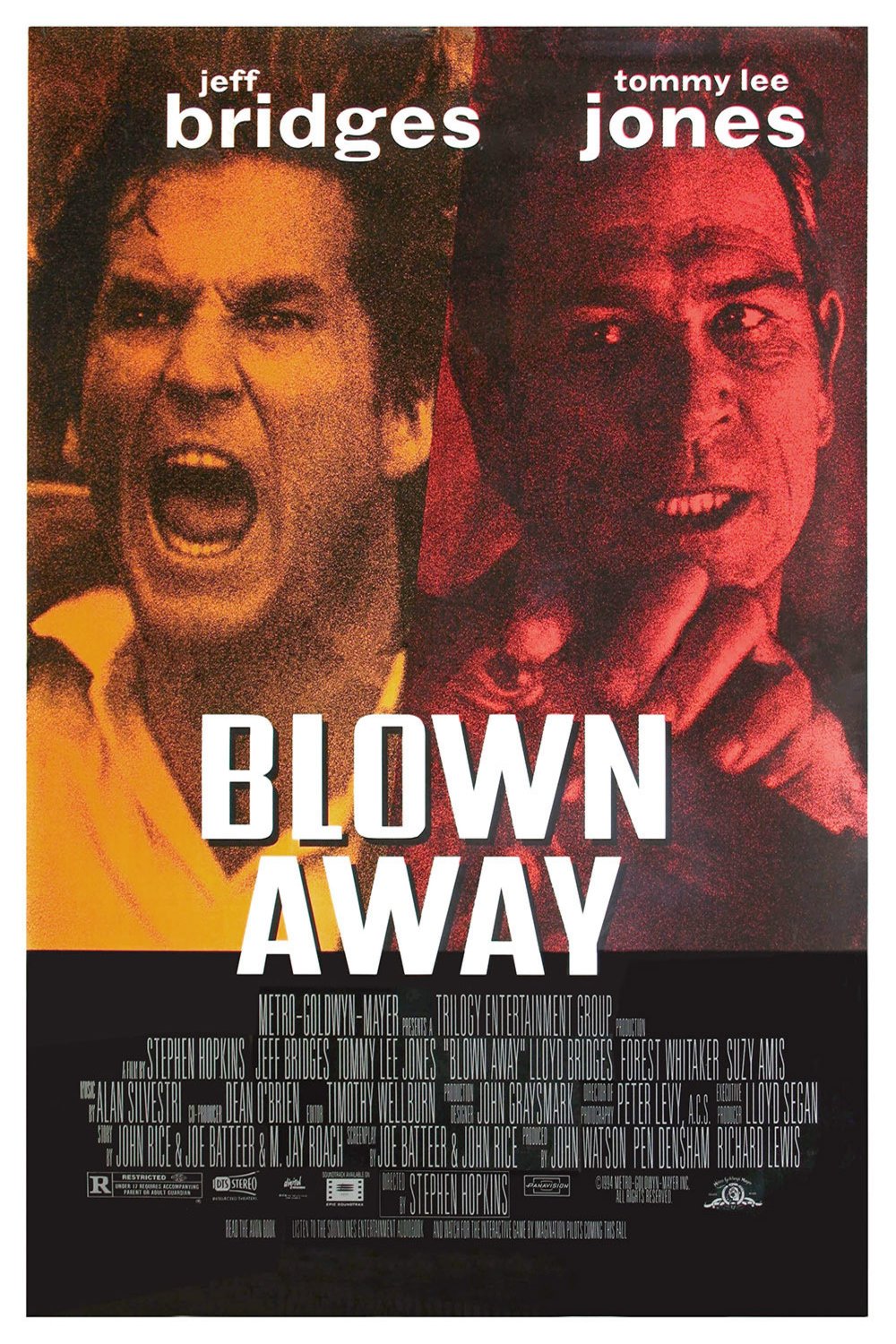 L'affiche du film Blown Away