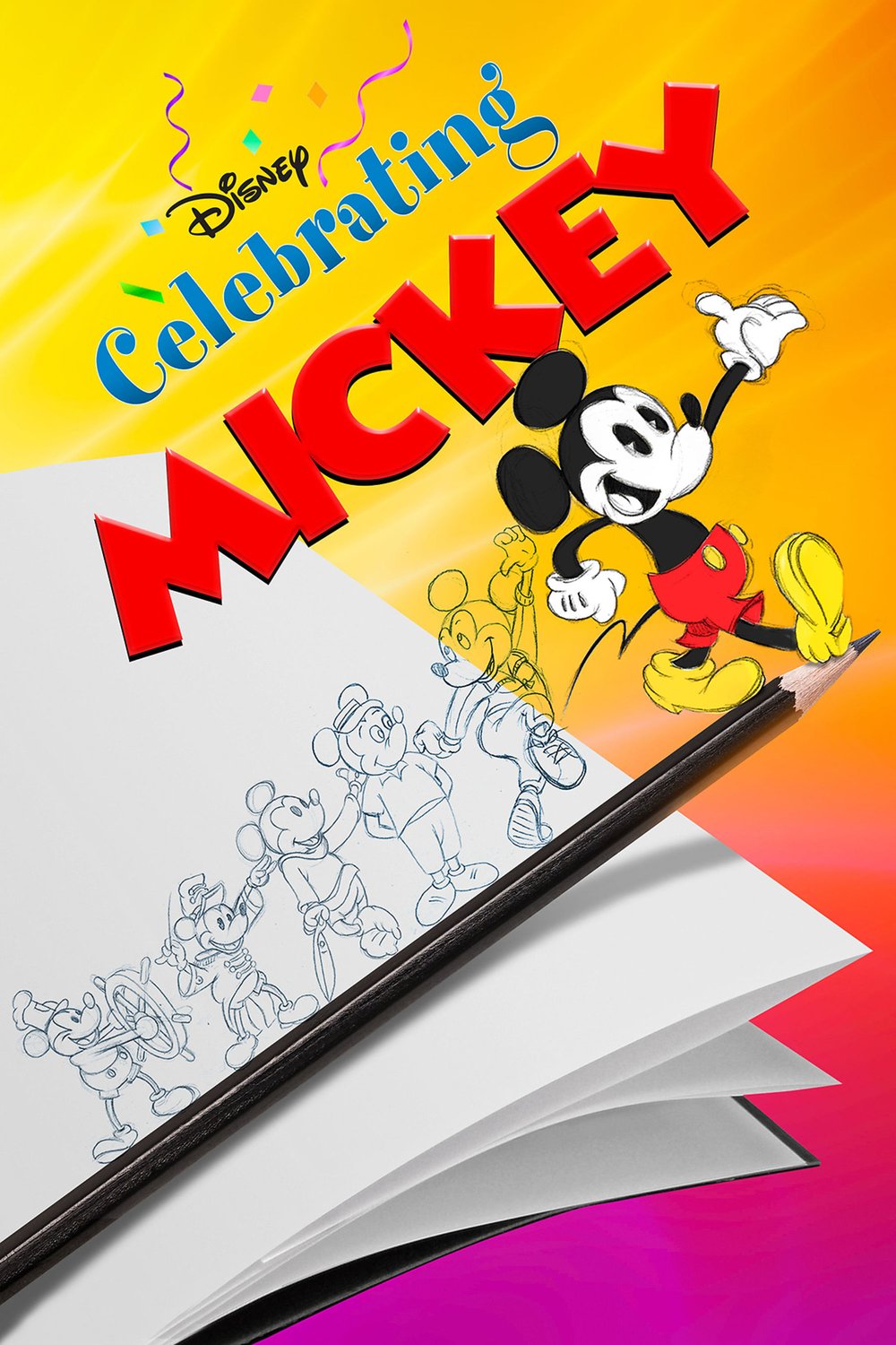 L'affiche du film Celebrating Mickey