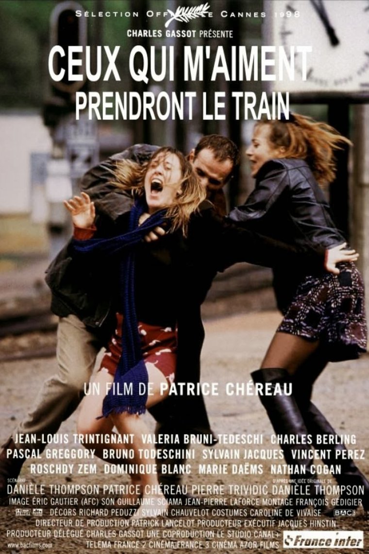 L'affiche du film Ceux qui m'aiment prendrons le train