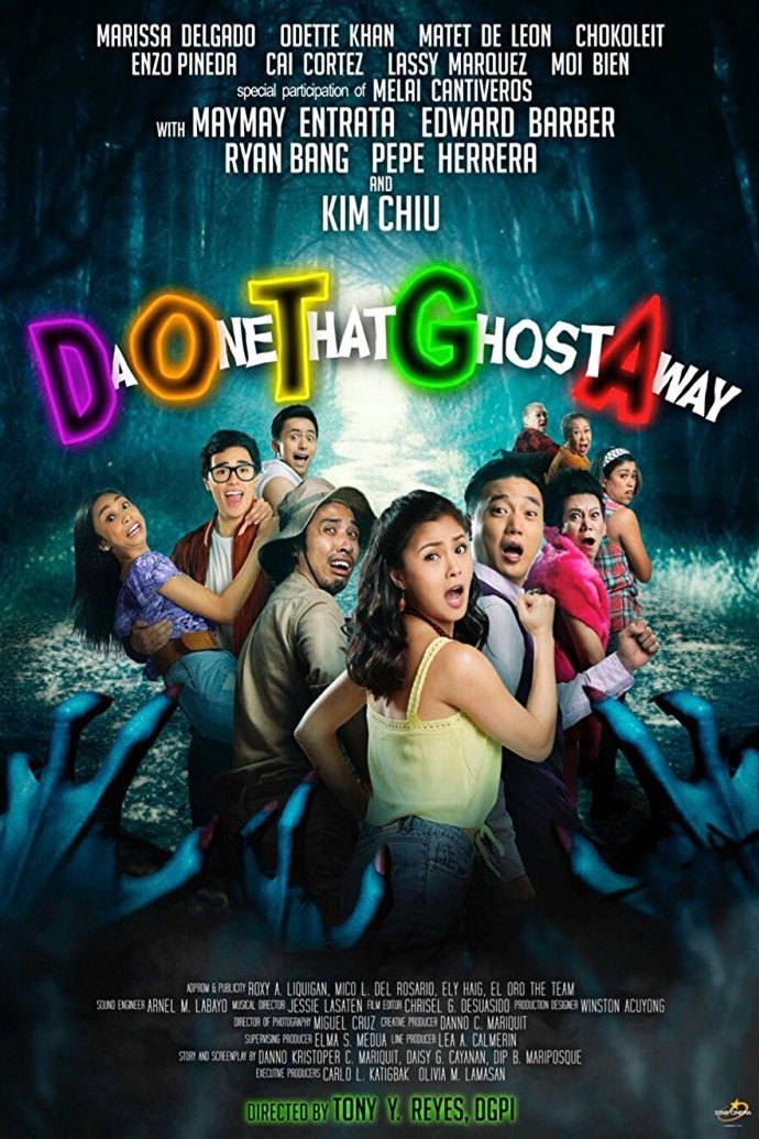 L'affiche originale du film DOTGA: Da One That Ghost Away en philippin