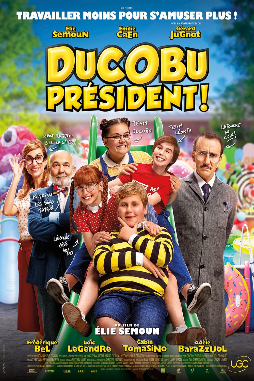 L'affiche du film Ducobu Président !