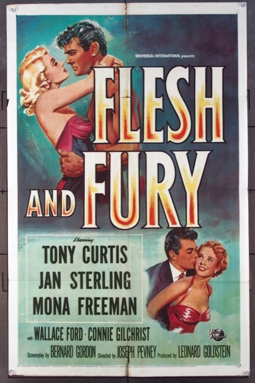 L'affiche du film Flesh and Fury