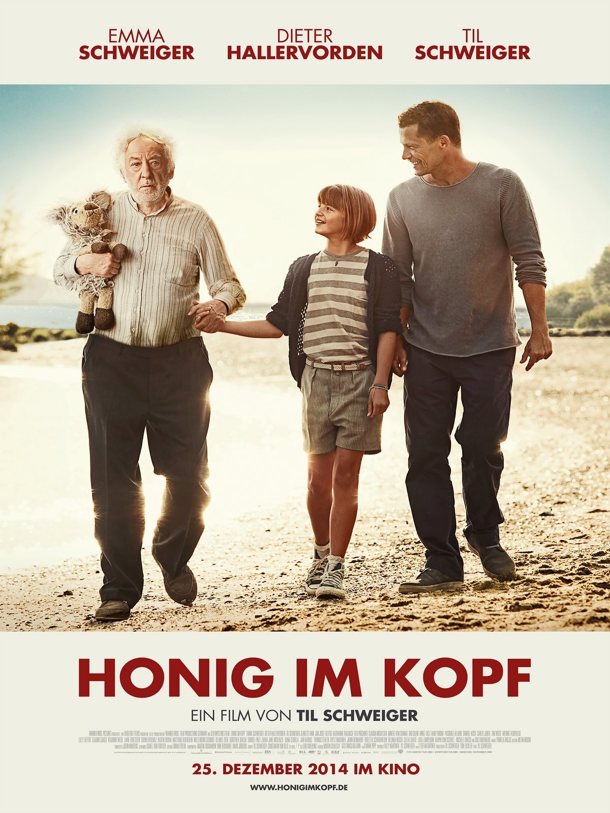 L'affiche originale du film Head Full of Honey en allemand