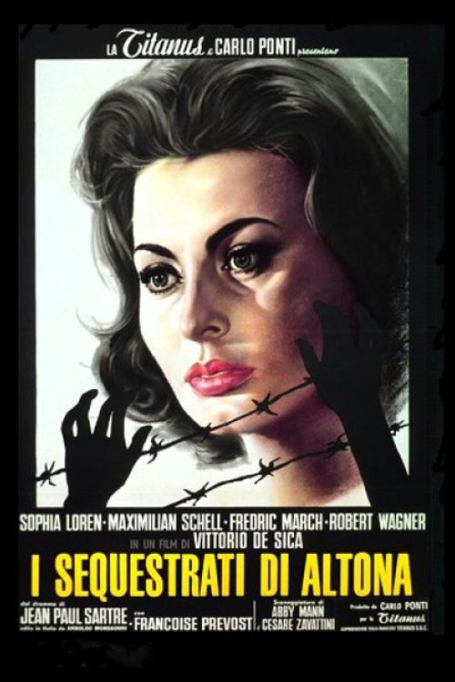 L'affiche originale du film I sequestrati di Altona en italien