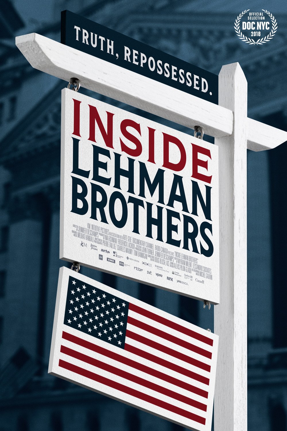 L'affiche du film Inside Lehman Brothers