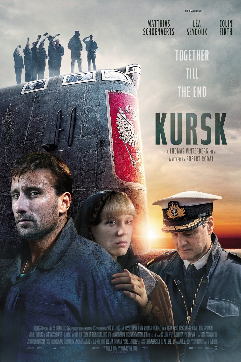 L'affiche originale du film Kursk en anglais