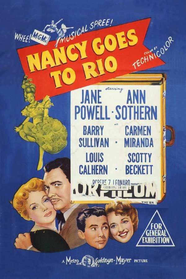 L'affiche du film Nancy Goes to Rio
