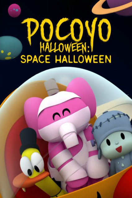 L'affiche du film Pocoyo Halloween: Space Halloween