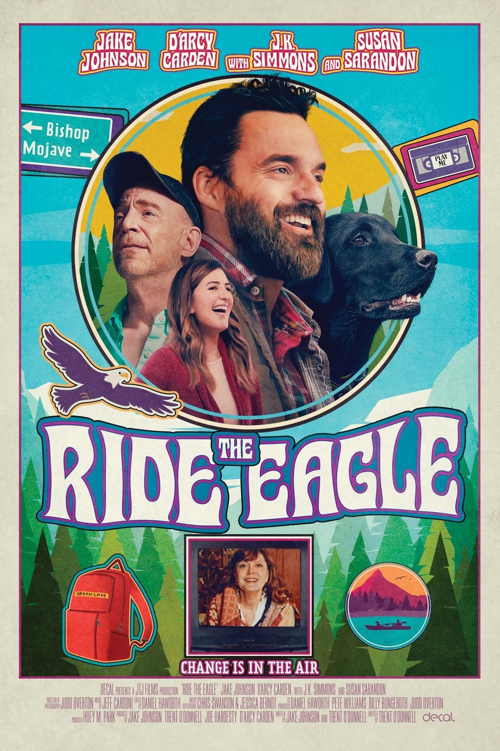 L'affiche du film Ride the Eagle