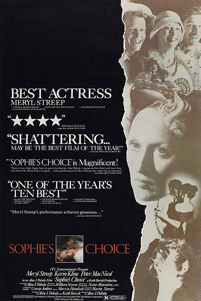 L'affiche du film Le Choix de Sophie