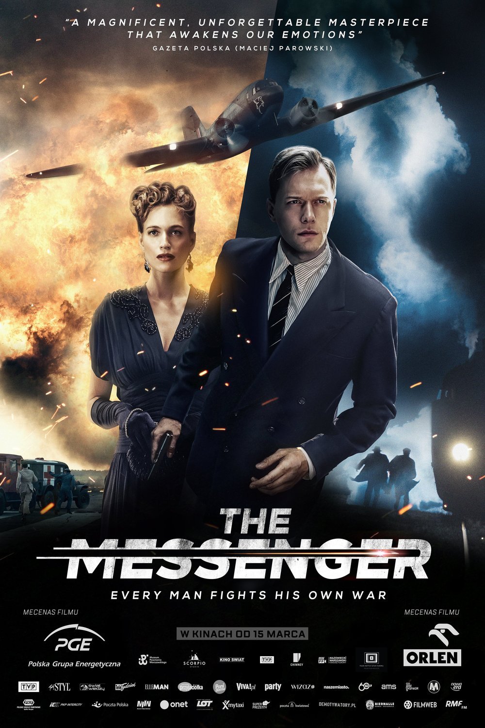 L'affiche originale du film The Messenger en polonais
