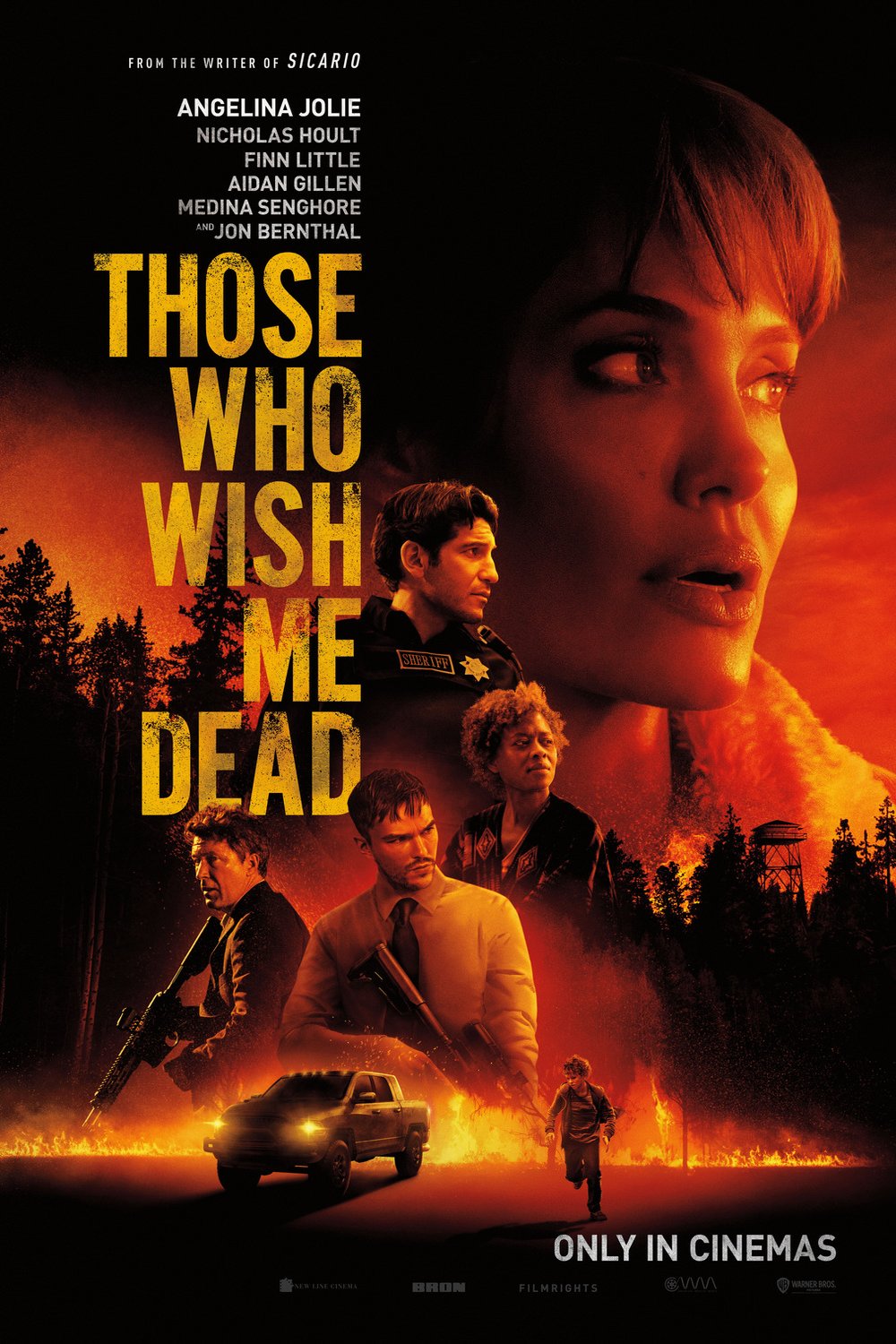 L'affiche du film Those Who Wish Me Dead