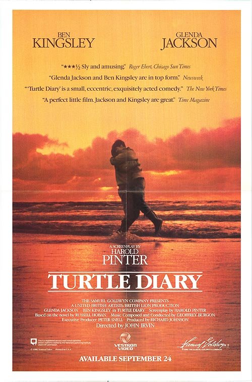 L'affiche du film Turtle Diary