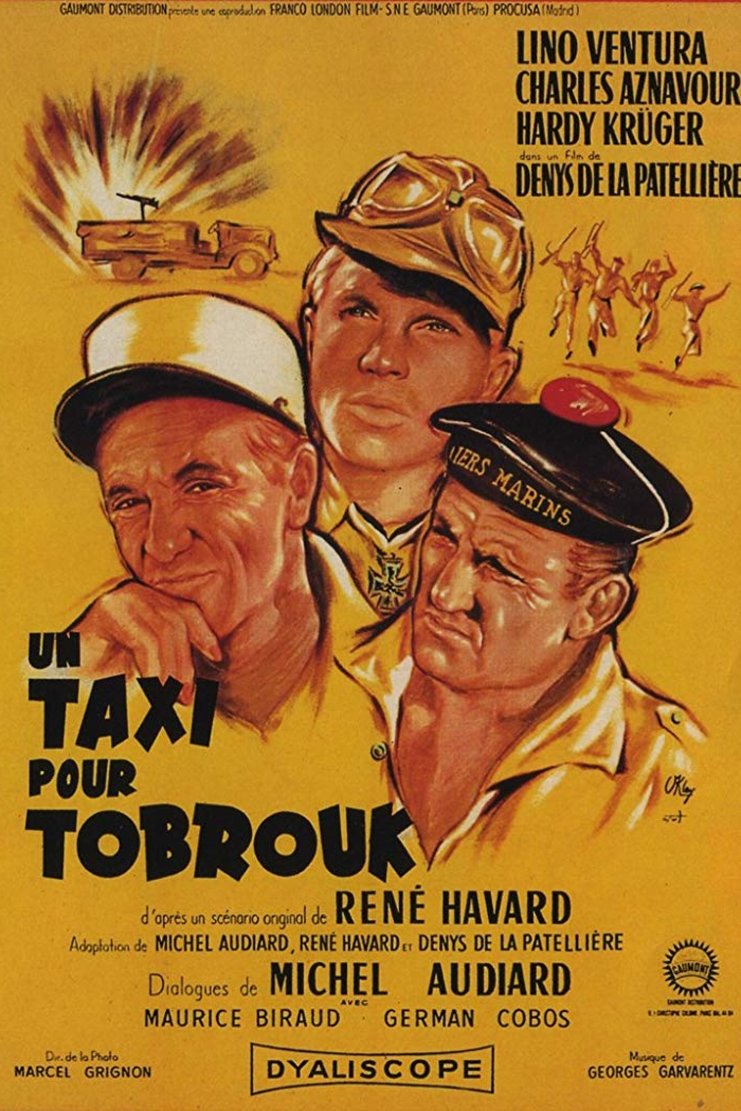 L'affiche du film Taxi for Tobruk