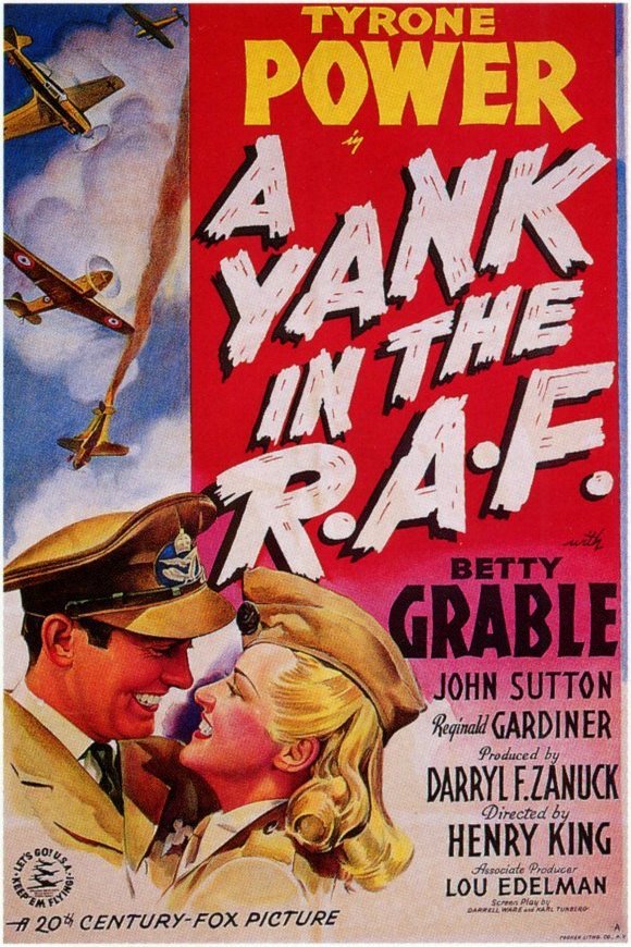 L'affiche du film A Yank in the R.A.F.