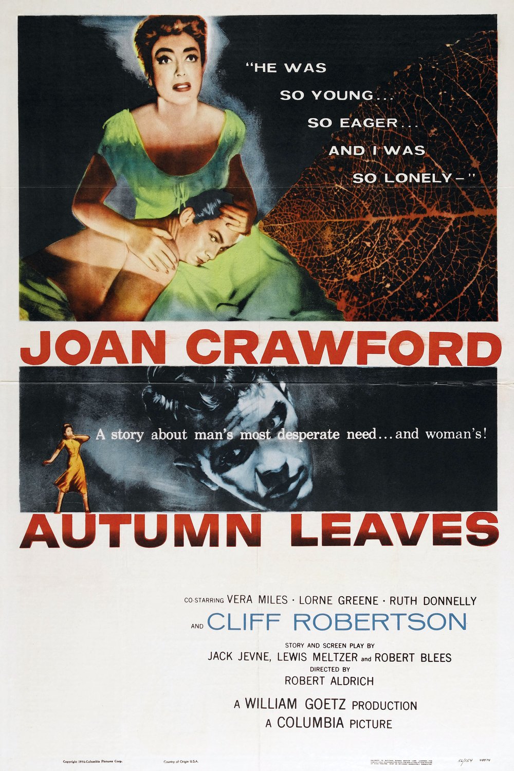 L'affiche du film Autumn Leaves