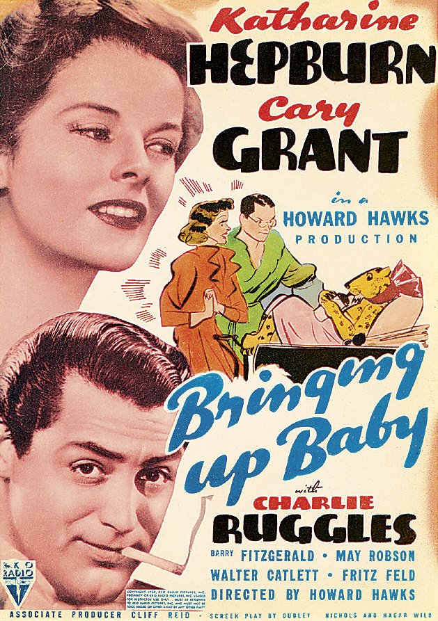 L'affiche du film Bringing Up Baby
