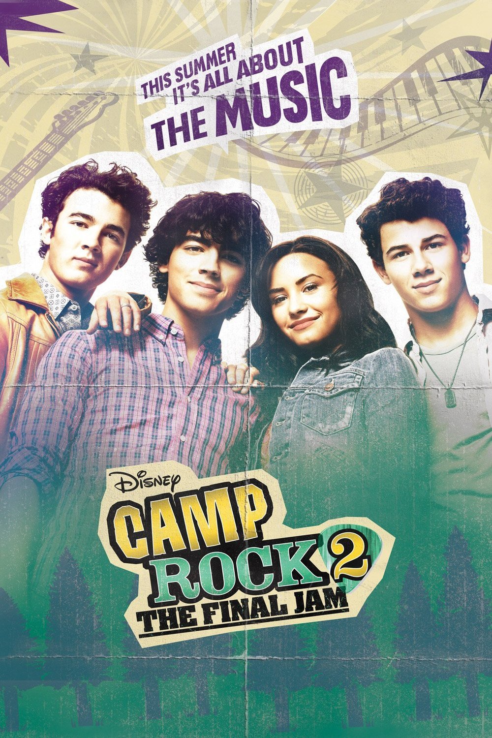 L'affiche du film Camp Rock 2: The Final Jam