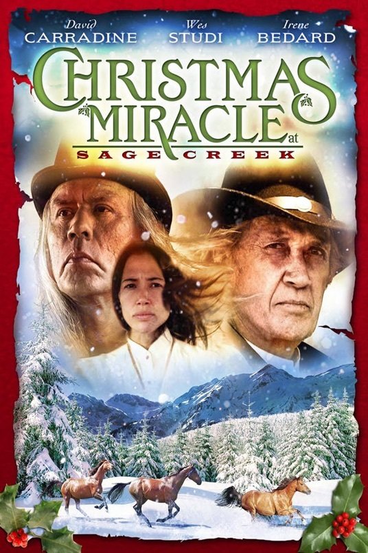 L'affiche originale du film Christmas Miracle at Sage Creek en anglais