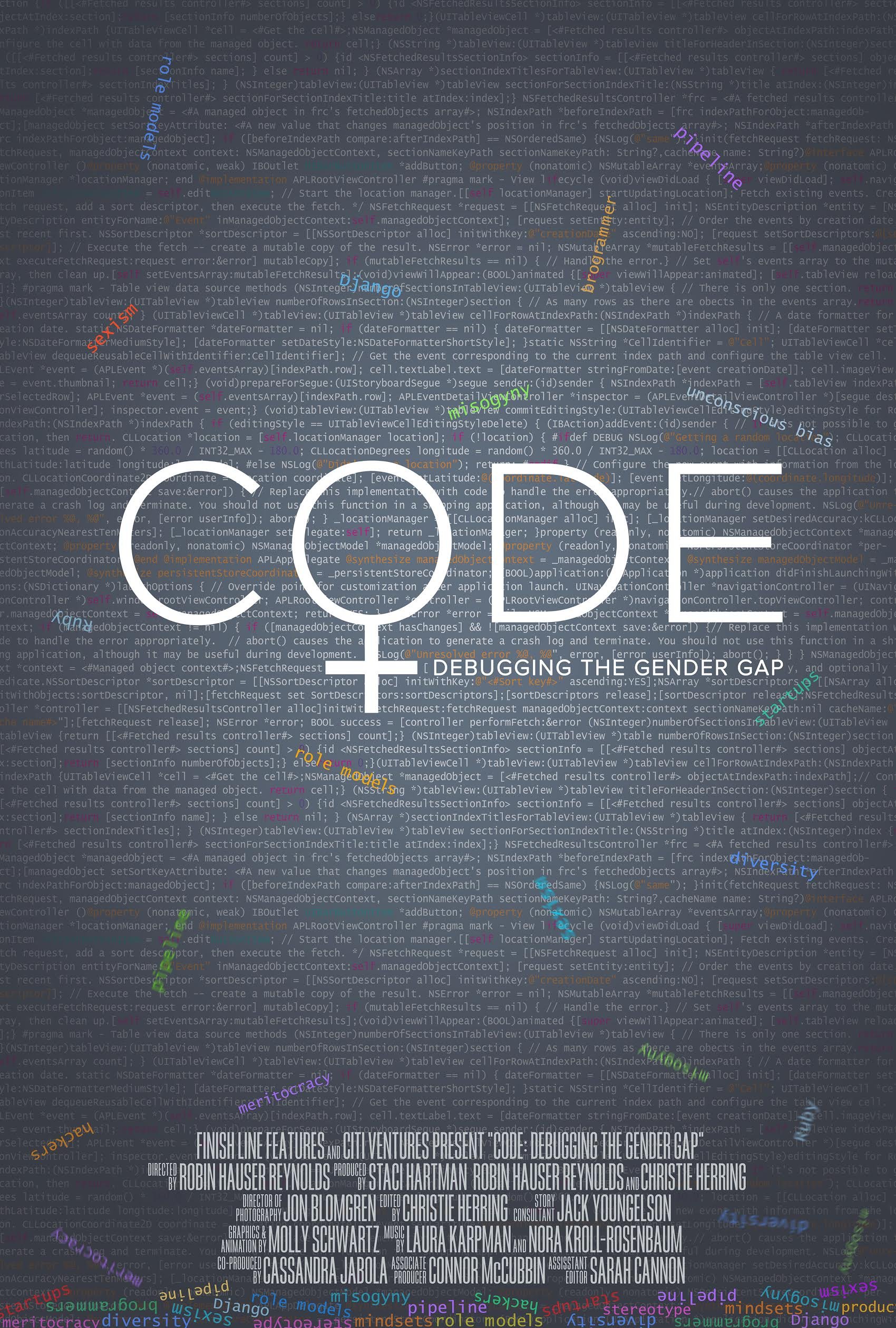 L'affiche du film CODE: Debugging the Gender Gap