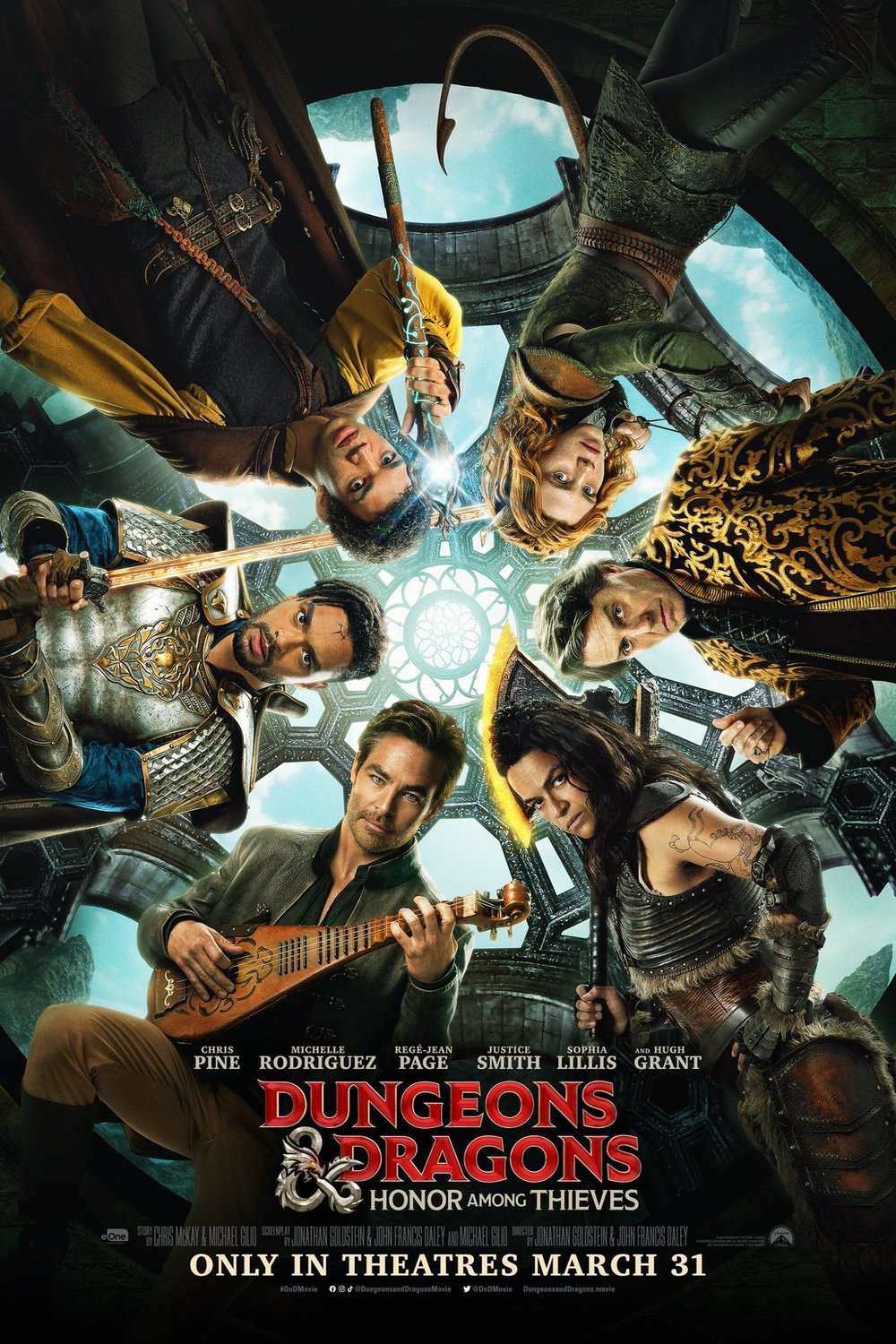 L'affiche du film Dungeons & Dragons: Honor Among Thieves