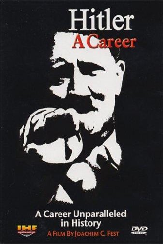 German poster of the movie Hitler - A Career