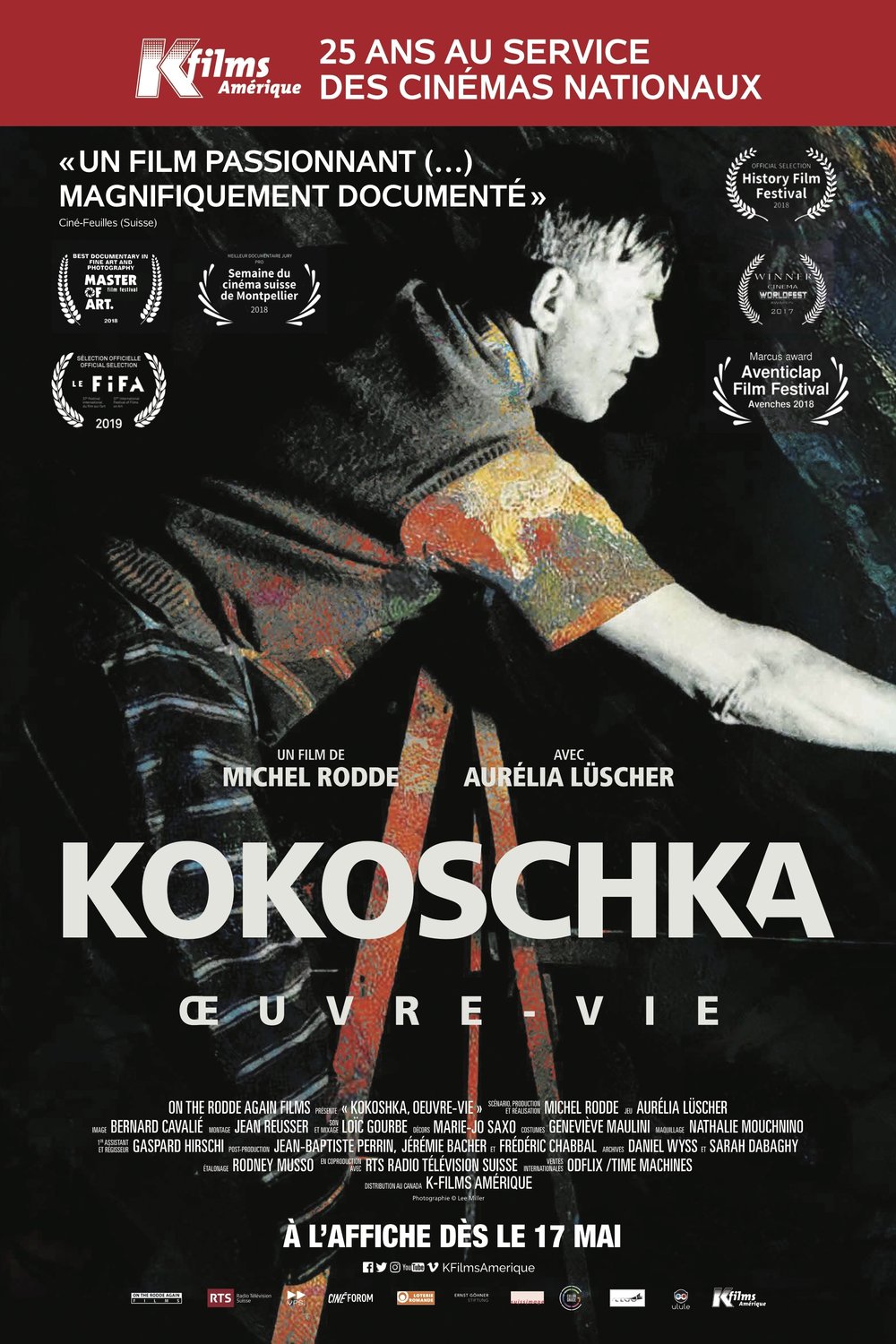 L'affiche du film Kokoschka, Oeuvre-Vie