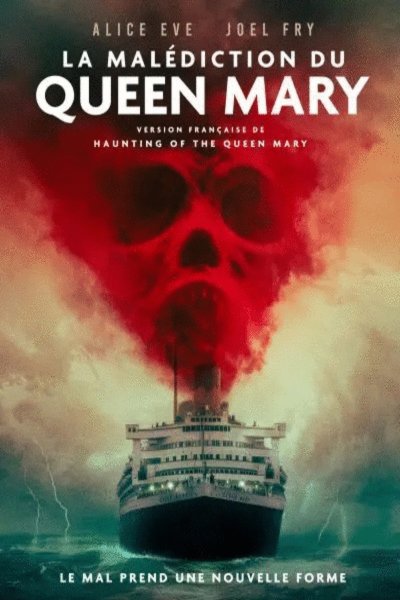 L'affiche du film La malédiction du Queen Mary