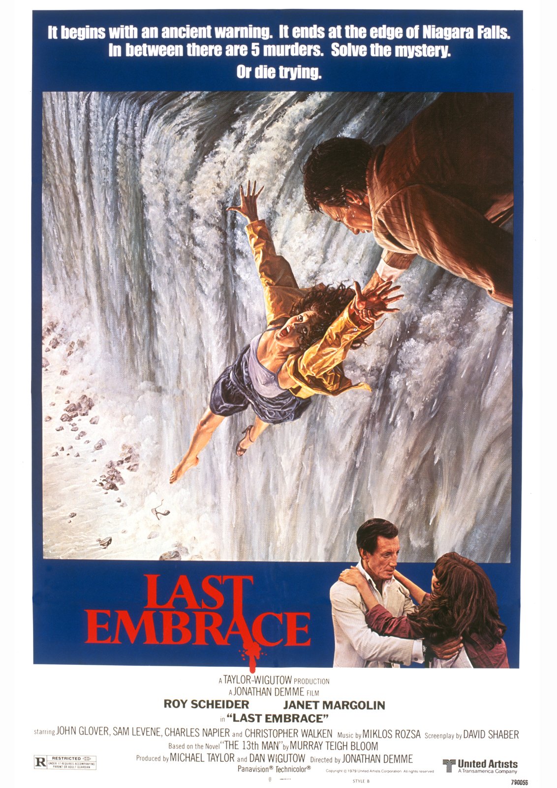 L'affiche du film Last Embrace