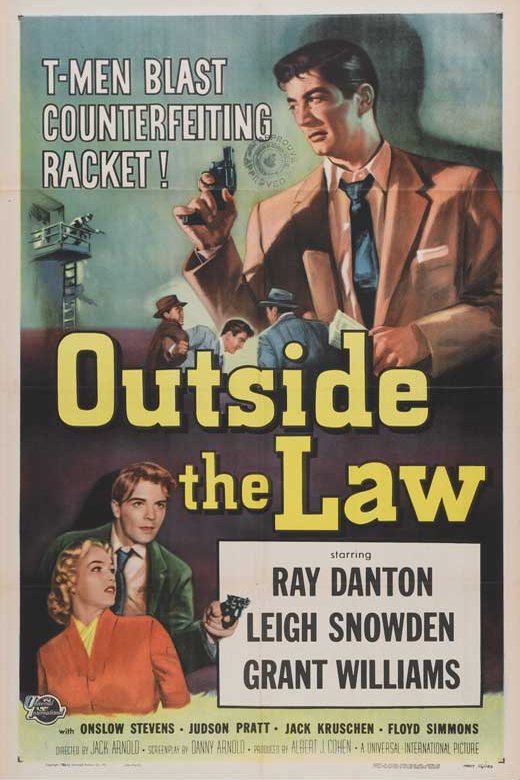 L'affiche du film Outside the Law