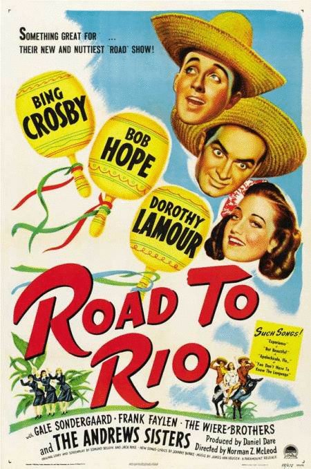L'affiche du film Road to Rio