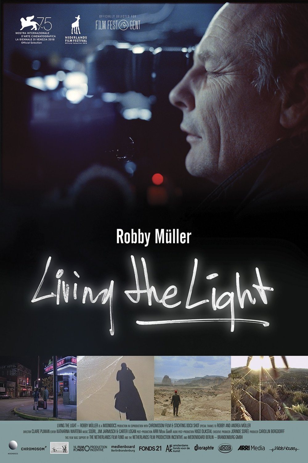 L'affiche du film Robby Müller: Living the Light
