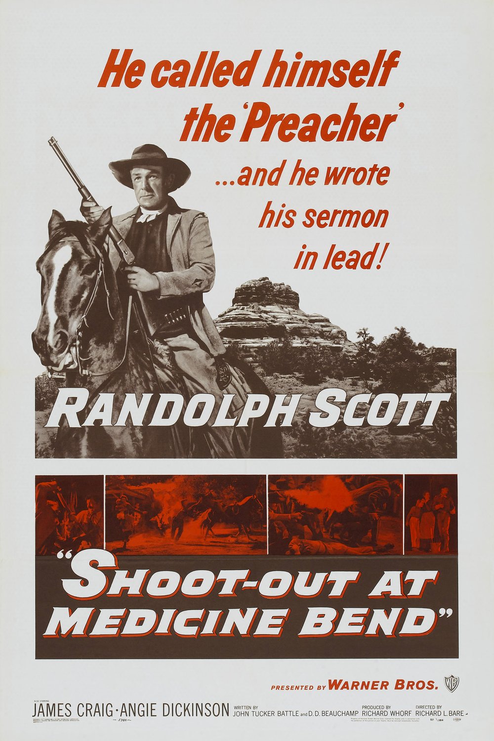 L'affiche du film Shoot-Out at Medicine Bend