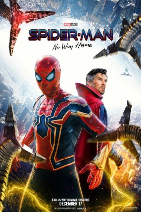 L'affiche du film Spider-Man: No Way Home