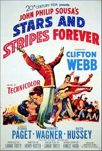 L'affiche du film Stars and Stripes Forever