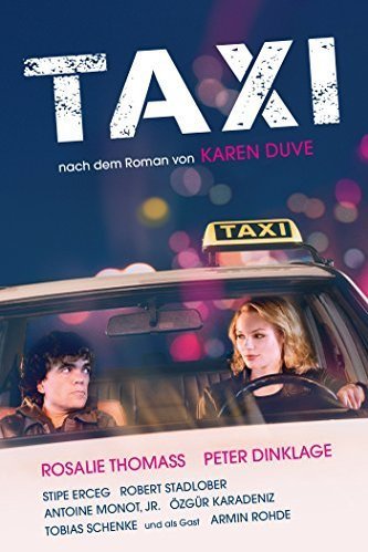 German poster of the movie Taxi