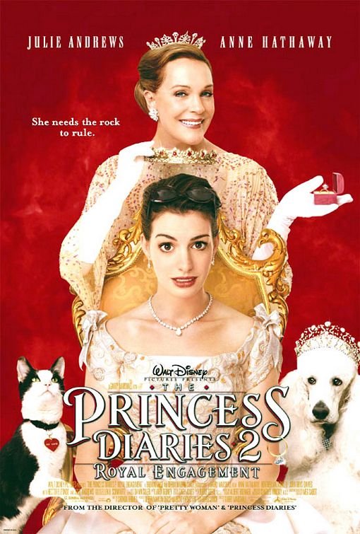 L'affiche du film The Princess Diaries 2: Royal Engagement