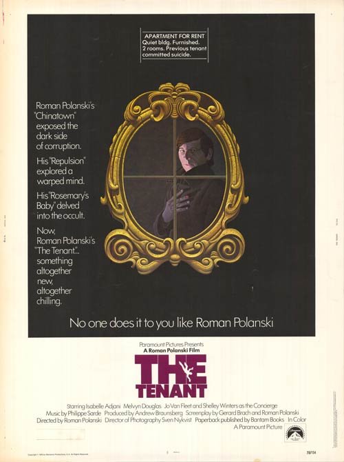 Poster of the movie The Tenant