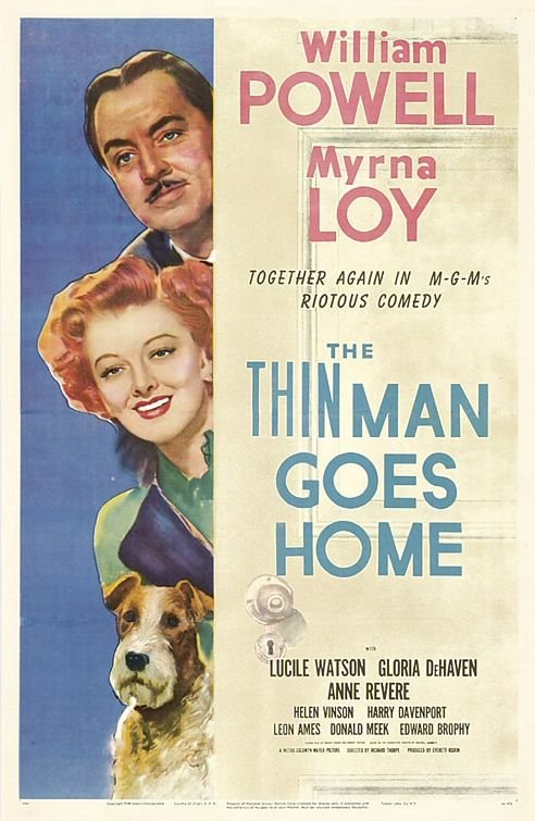 L'affiche du film The Thin Man Goes Home