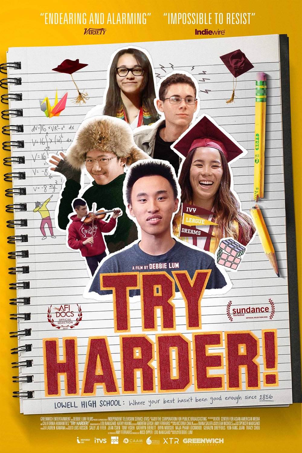 L'affiche du film Try Harder!