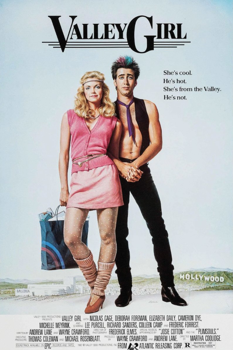 Poster of the movie Valley Girl