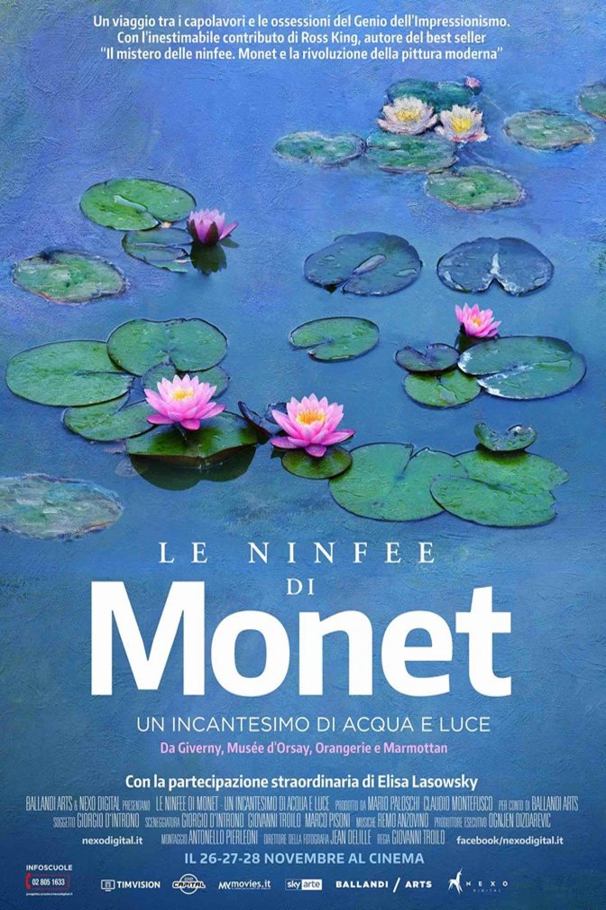 L'affiche du film Water Lilies by Monet – the Magic of Water and Light