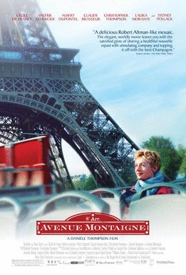 L'affiche du film Avenue Montaigne