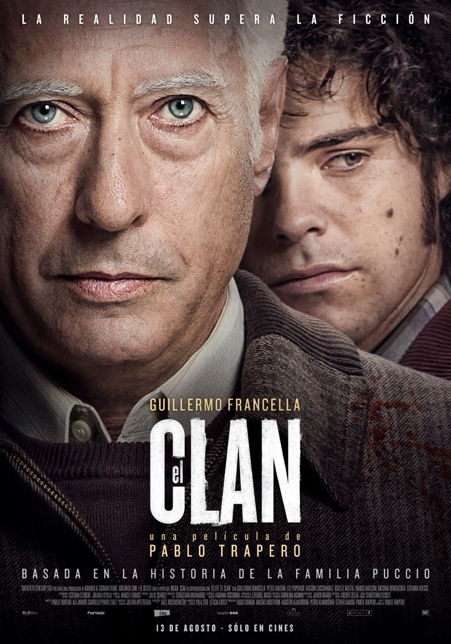 L'affiche originale du film Le Clan en espagnol
