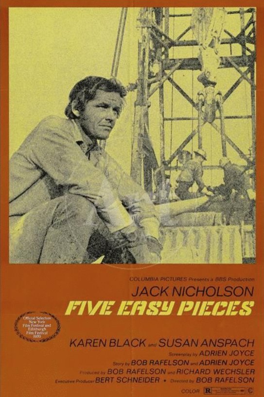 L'affiche du film Five Easy Pieces