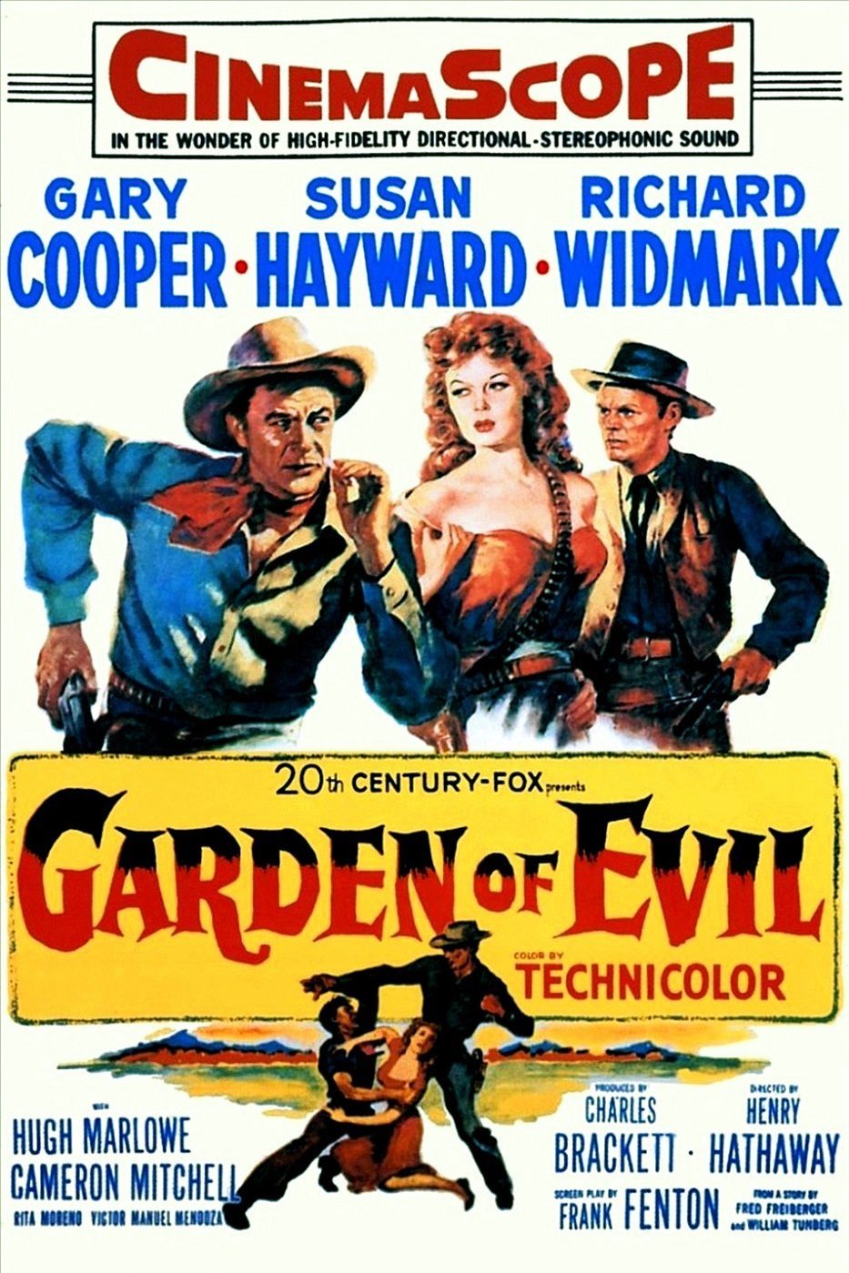 L'affiche du film Garden of Evil