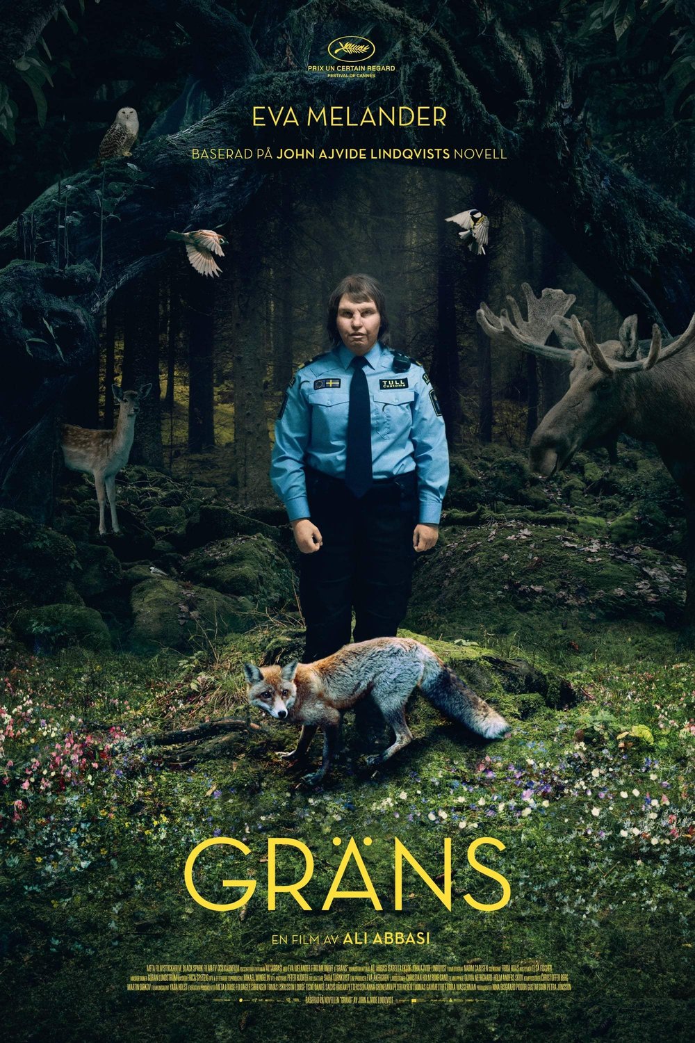 L'affiche originale du film Gräns en suédois